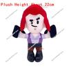 Cosplay NITA Bear Plush Toys Cute Cartoon Stars Plush Toy Stuff Pillow Dolls Game Characters For Children Birthday Gifts