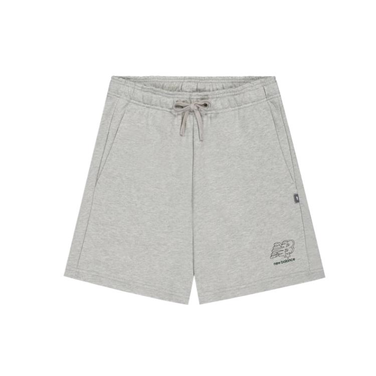 New Balance Casual Shorts Men s Gray AMS52389-GHM L