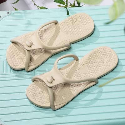 Neue Hotelreise-Sandalen mit faltbarer EVA-Weichsohle für Paare Herrenreise Tragbare Pantoletten