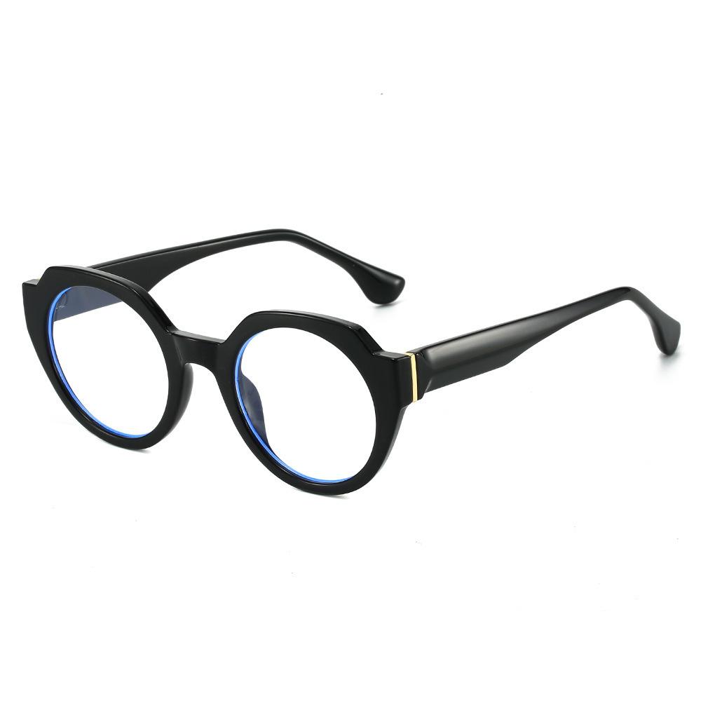 

Box Fashion Anti-Blue Flat Glasses Versatile Men S And Women S Models Can Be Matched With Myopia, Plain Face And Thin Flat