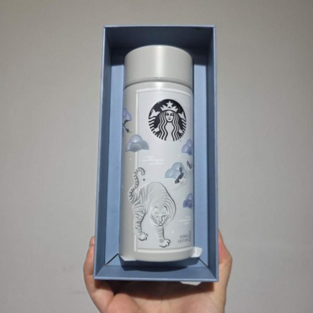

Starbucks Корея Тигр (Ходжакдо) Термокружка из нержавеющей стали 355 мл / 12 унций.
