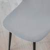 1pc Solid Color Shell Chair Cover Short Back Dining Chair Covers Anti-dirty All-inclusive Seat Slipcover for Home Wedding Decor