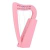 8 Strings Lyre Harp Solid Wood Mini Harp with Tuning Wrench Stringed Instrument for Kids and Adult Beginner