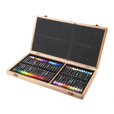 Delgreen 60 Farben Schwere Ölpastell Ölgemälde Stick Fine Art Malerei Buntstifte Set