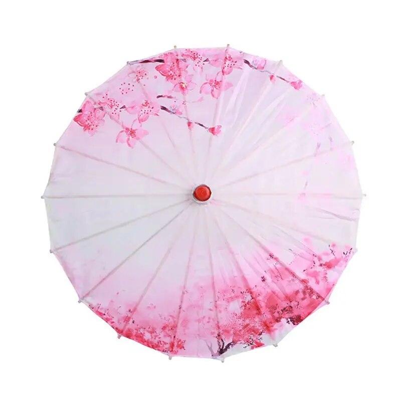 Meno skėtis Kinijos šilko audinio skėtis Klasikinio stiliaus dekoratyvinis skėtis, aliejinis popierius, dažytas skėtis nuo saulės