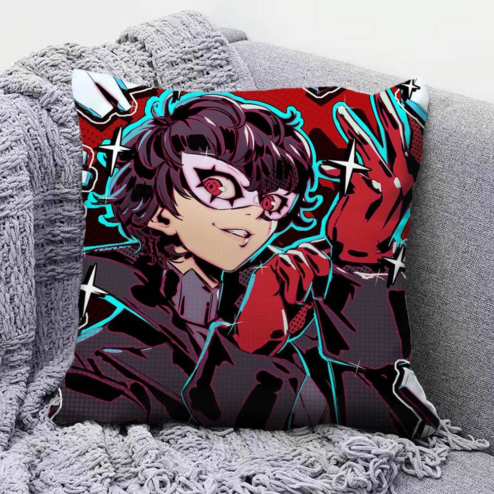Persona P Futaba Sakura Joker Pillow Covers Home Sofa Cushion Covers and Aecorative Custom