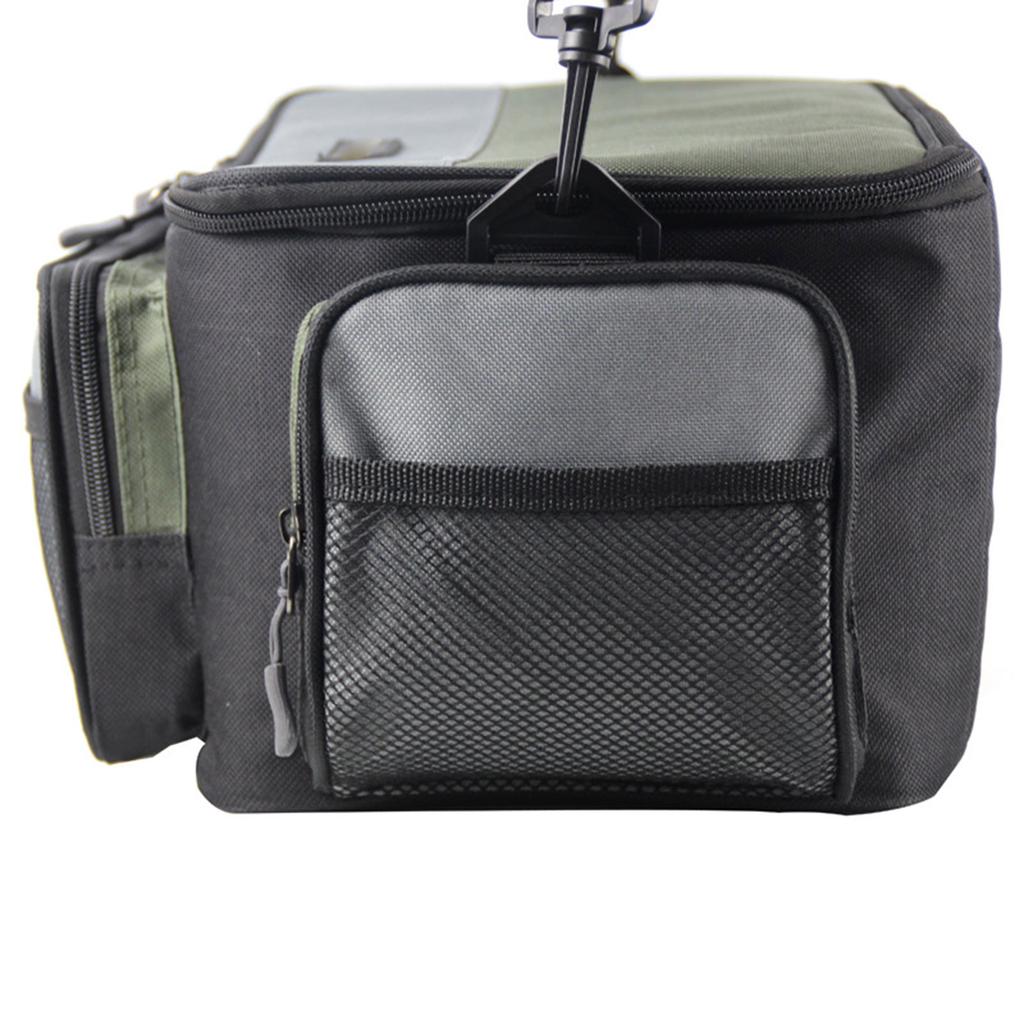 Outdoor Fishing Tackle Bag Backpack Waterproof Multipockets Fishing Gear Storage Bag Large Capacity Pouch Durable