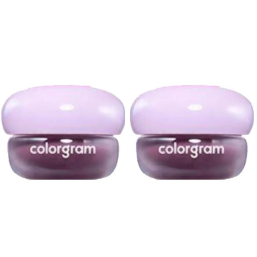 

Colorgram Tintory Jam Glossy Tinted Lip Balm 09 Pompon Grape x2