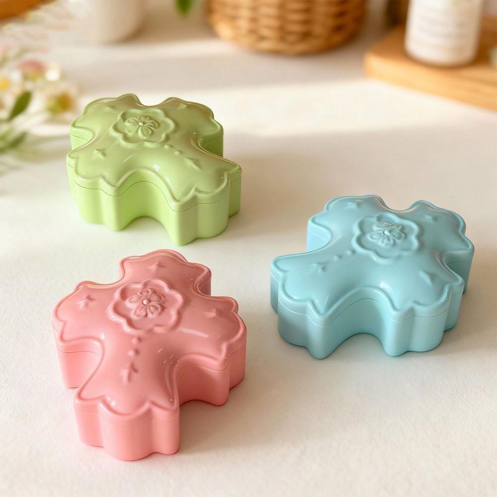 Easter Theme Cross-shaped Storage Box Mold Flexible DIY Plaster Mold Decorative Non-stick Silicone Candlestick Mold Home Decor