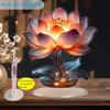 2D Flat Acrylic Lotus Decoration, Indoor and Outdoor Decoration - No Need for Batteries/electricity, Shop Decoration, Durable Outdoor Decoration, Farm