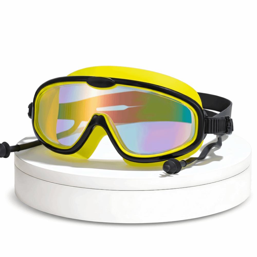 Wide View Big Frame Swim Goggles Anti-Fog Large Frame Swim Goggles Swimming Goggles Swimming