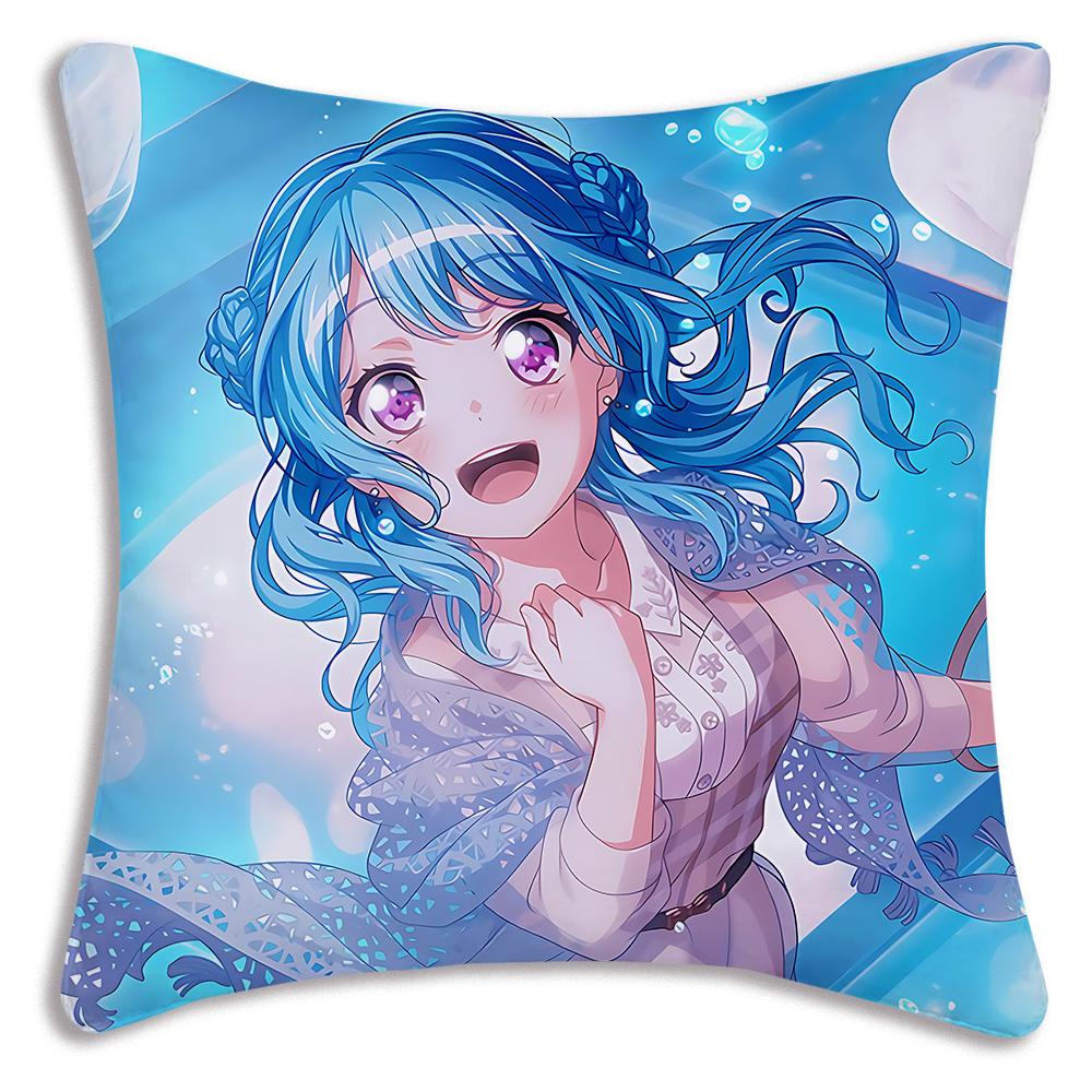 Pillow B-BangS Anime D-DreamS Covers Cartoon Sofa Decorative Home Double-sided Printing Short Plush Cute Cushion Cover