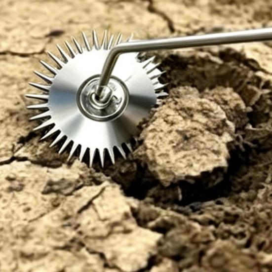 Hand-Unkrautstecher mit 360-Grad drehbarem Kopf Unkrautzieher mit ergonomischem Griff Manuelles Unkrautentfernungswerkzeug zum Ausreißen von Löwenzahn Distel Garten Rasen Terrasse