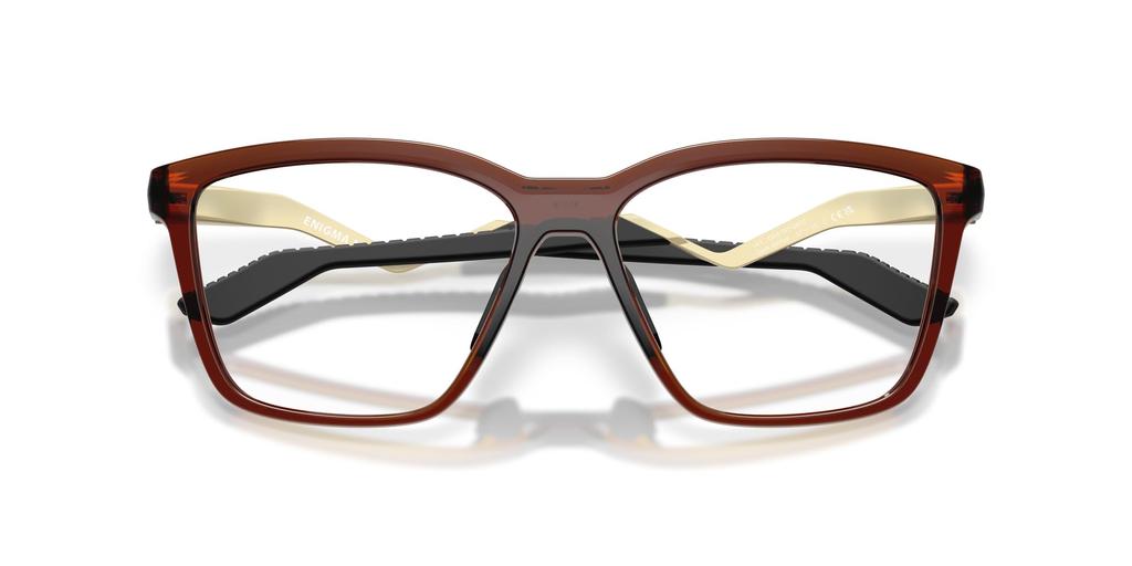 Oakley eyeglasses 0OX8191 ENIGMA MASS TRANS DARK AMBER 55mm frame