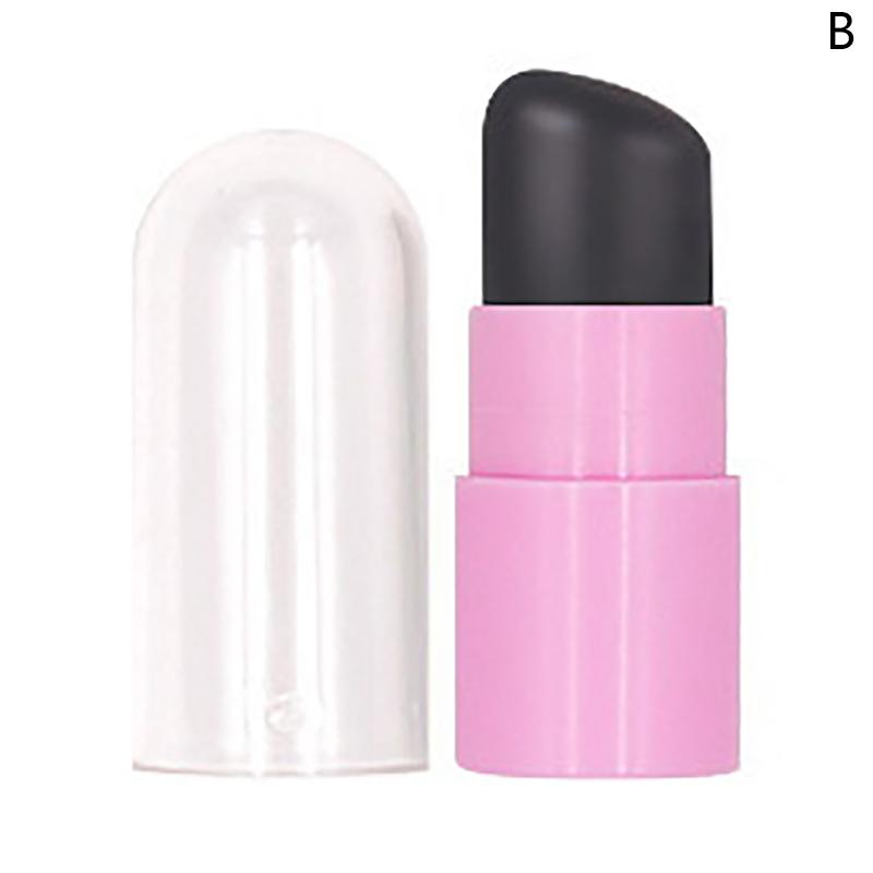 Silicone Lip Brush Angled Concealer Makeup Brush Tool Portable Round Head Like Fingertips Q Soft Lipstick Brush Concealer Brush