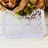 Lace Card Cutting Die Carbon Steel Flower Greeting DIY Mold Scrapbook Mould