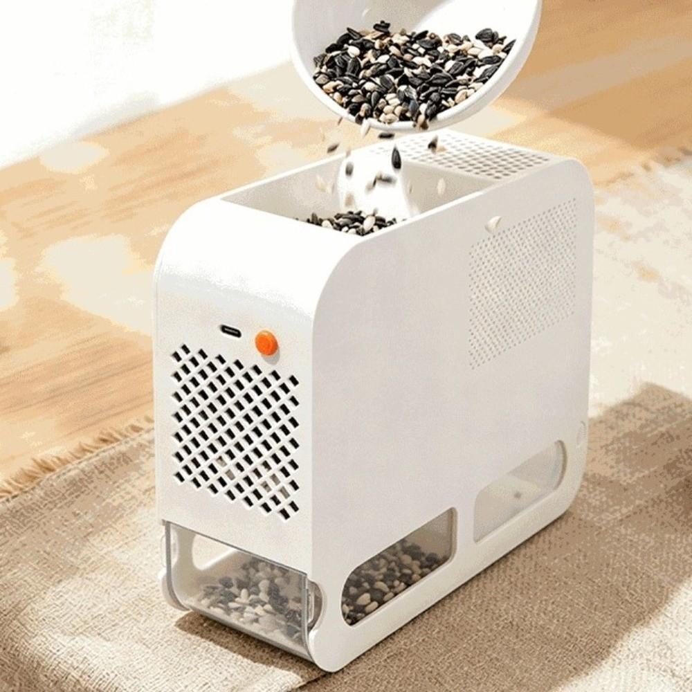 Electric Bird Food Shell Blowing Machine Efficient Parrot Feed Shell Blowing Machine Bird Breeder