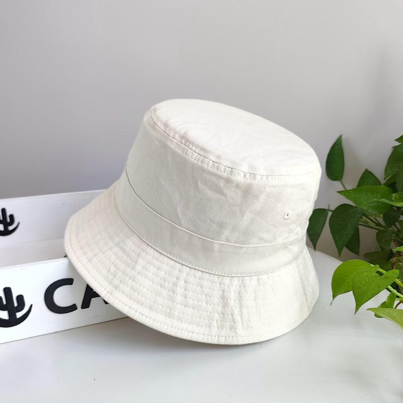 2025 Washed Grey Fisherman Bucket Hat - Women's & Men's Plus Size, Large Head Circumference, Autumn Sun Hat