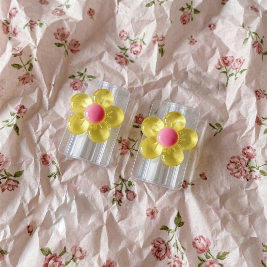 2Pcs Flower Charger Cable Protector, Non-Slip Mobile Phone Charging Cord Saver, Universal Data Wire End Protection Wrap Cover