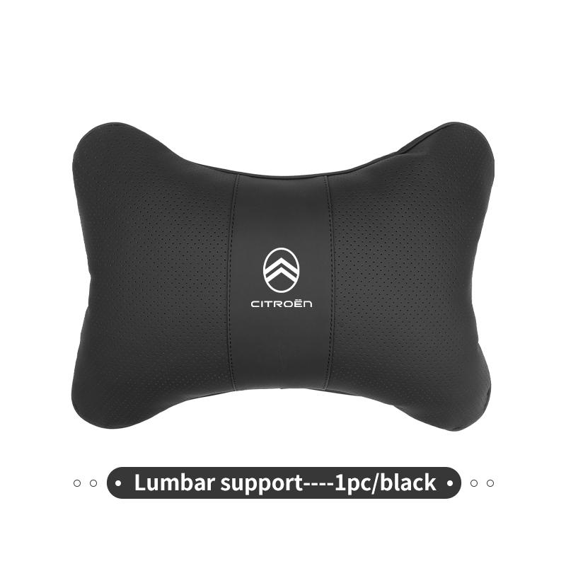 Car Seat Back Head Neck Pillow Cushion Headrest Lumbar Support For Citroen C4 C3 C5 C1 C2 C6 VTS C4L DS3 DS4 DS5 Grand Berlingo