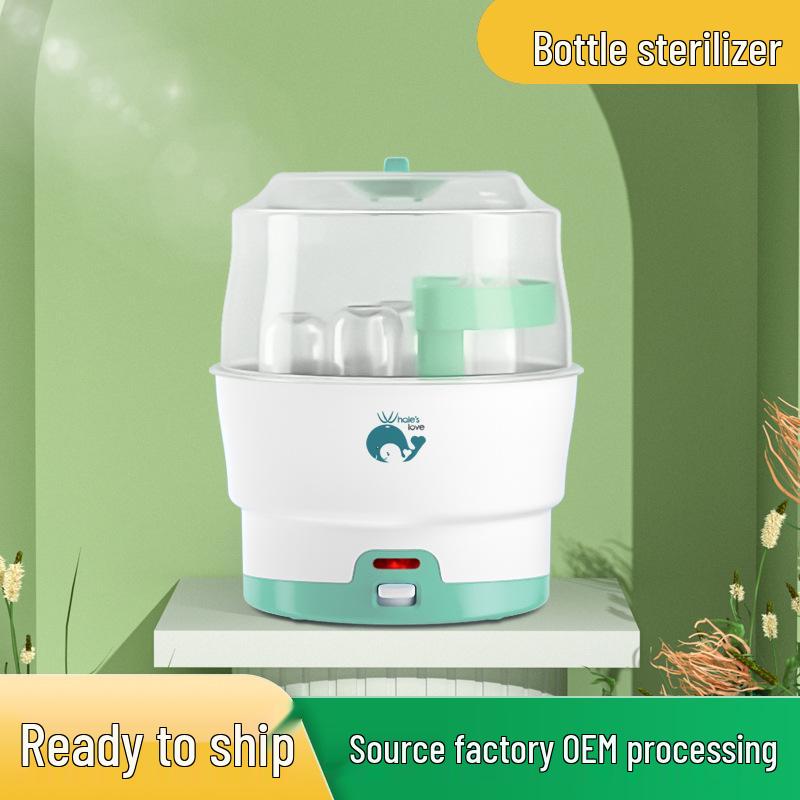 Whale Love Baby Bottle & Teether Steam Sterilizer and Heater