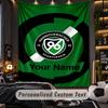 TapestryHannover 96 Custom Name Text Personalized Wall Hanging Tapestry Home Wall Decor