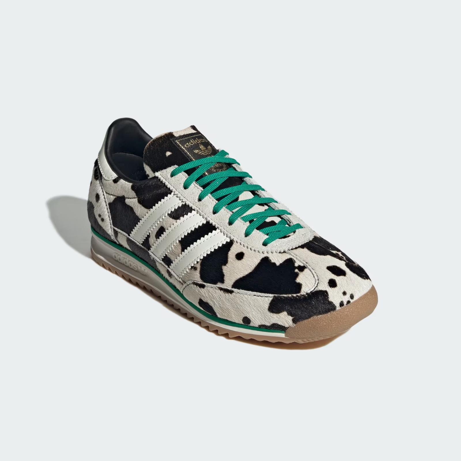 JR1639 adidas Originals SL72 OG Черный Основной Белый Основной Зеленый Суда (Женский) 10W