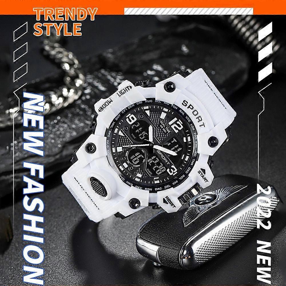 Mens Waterproof Watch Sport Military Analog Quartz Digital Wrist Watches