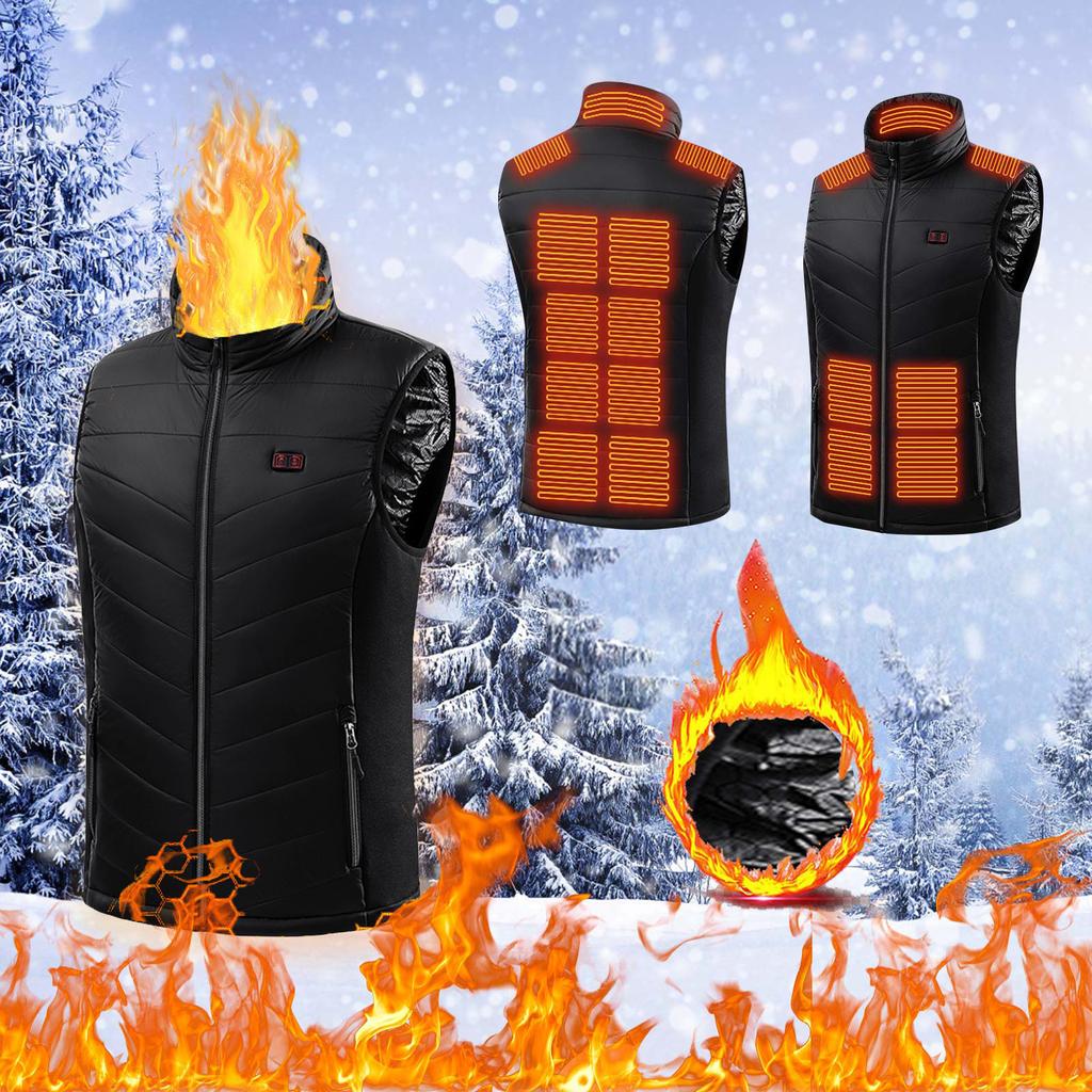 Ležérní pánská vesta Pánská volná a zimní teplá péřová bavlněná vesta Kabát