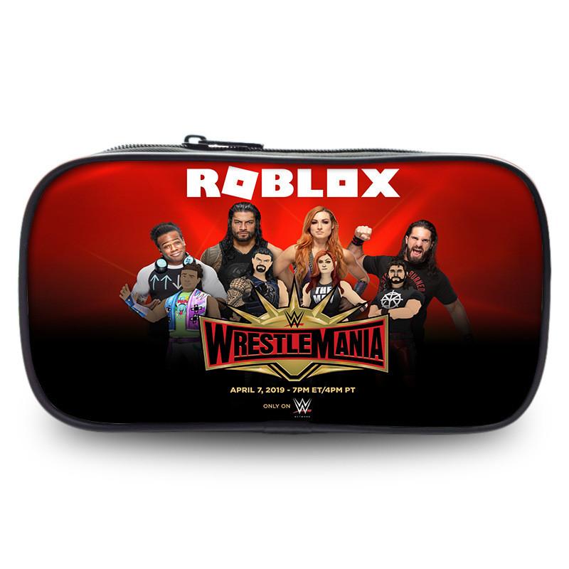Roblox Printed Pencil Case With Large Capacity For Students And School Supplies