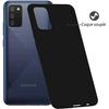 Coque de protection - Toproduits® - Galaxy A02S - Noir - Verre trempé - Souple