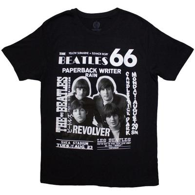 The Beatles Unisex tričko pro dospělé z roku 1966