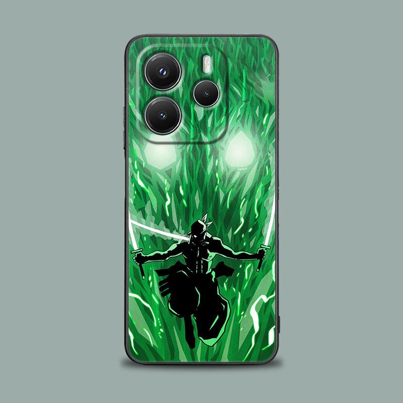 Soft Case For Xiaomi Redmi Note 15 14 13 12 11 10 Pro Plus For Redmi 15C 15 14C 13C 12C Back Phone Cover ZORO Roronoa One Pieces