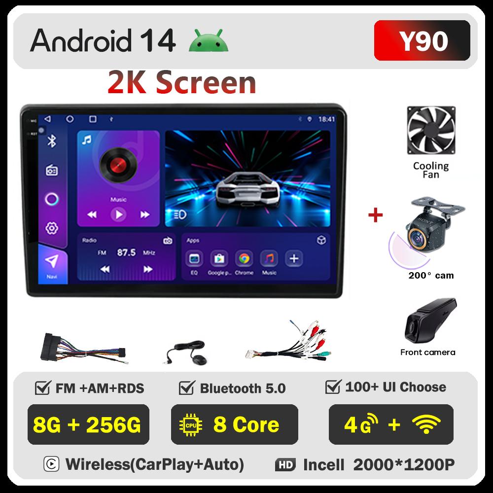 For Hyundai I40 2011-2019 Car Radio Player Car Carplay Screen Autoradio Mirror Link Car Intelligent Systems Touch Screen 8 Core