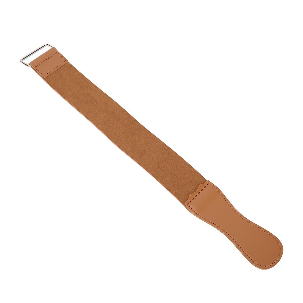 Strop Razor Piele Sintetică Convenabil Profesional Curea Dreaptă de Ascuțit pentru Bărbați Frizer