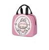 Labubu Cartoon Lunch Tote: Insulated Aluminum Foil Bento Bag for Students