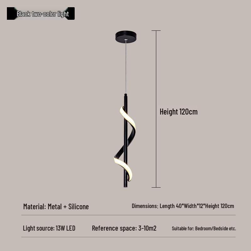 Nordic Minimalist Ceiling Pendant Light for Living Room, Bedroom, Hallway, and Bedside.