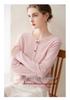 Versatile Autumn/Winter Pure Cashmere Knit Sweater - Warm, Slimming, Round Neck, Long Sleeve