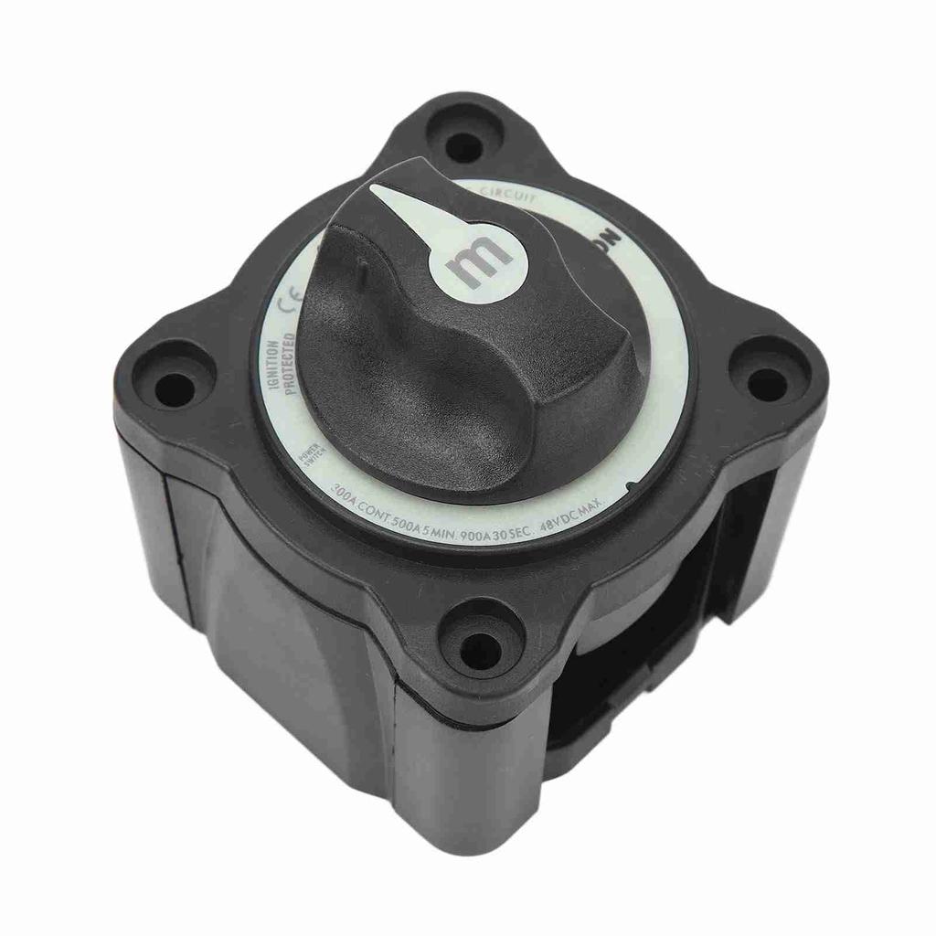 300A Marine Battery Switch Single Circuit ON Off Battery Switch with Knob for RV Yachet