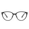 2026 Retro Cat Eye Blue Light Blocking Glasses - Fashionable Literary Commuting Frame 10708