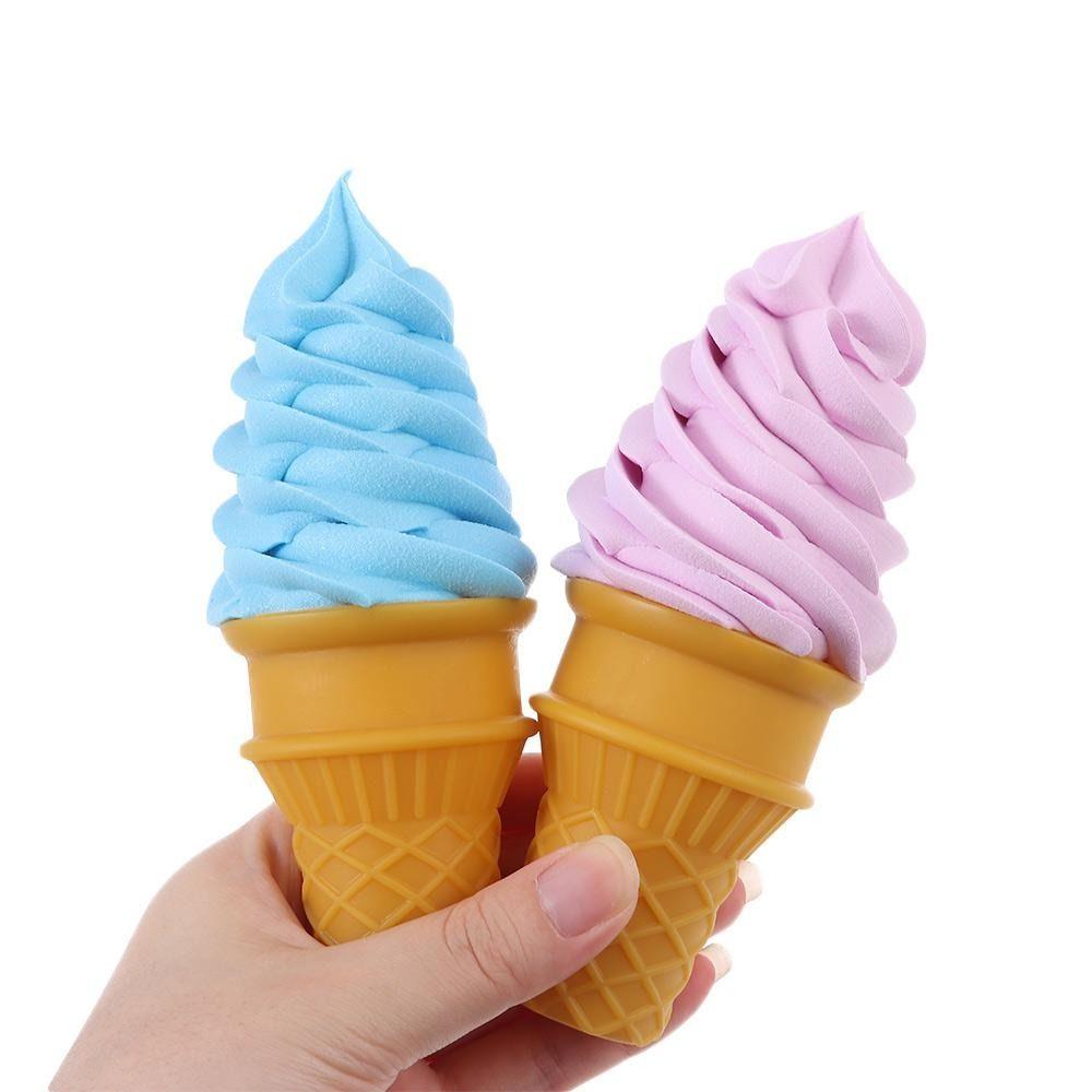 Realistic Simulation Ice Cream Crispy Artificial Food Model Ice Cream Model  Baking Decorations