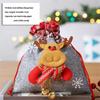 2025 Christmas Candy Bags Red Candy Boots Christmas Bags For Sweets Santa Gift Bag New Year Party Home Christmas Decoration