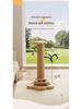Sisal Rope Vertical Cat Scratcher: Wear-Resistant, Debris-Free Turntable & Teaser Toy for Kittens