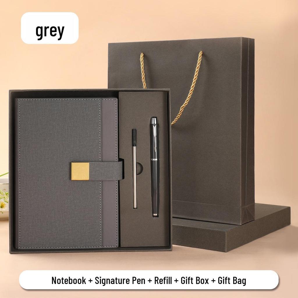 Custom Printed Business Notebook Gift Set for Office Meetings & Corporate Events