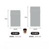 Tyeso 600ml Thermoses Stainless Steel Thermal Food Jar Vacuum Insulated Box Vacuum Flasks for Hot Cold Water Bottle Meals Unisex with Coffee Sticker