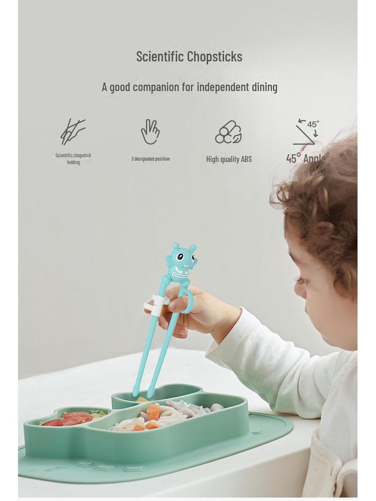 Baby Elephant Training Chopsticks for Kids - Two Stages, Boys and Girls, Learning Aid