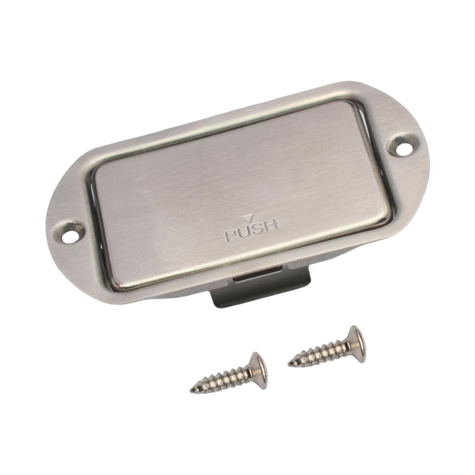 

Stainless Steel Battery Box Electric Guitar Battery Holder Easy Installation Metal Texture Perfect for Various Models B