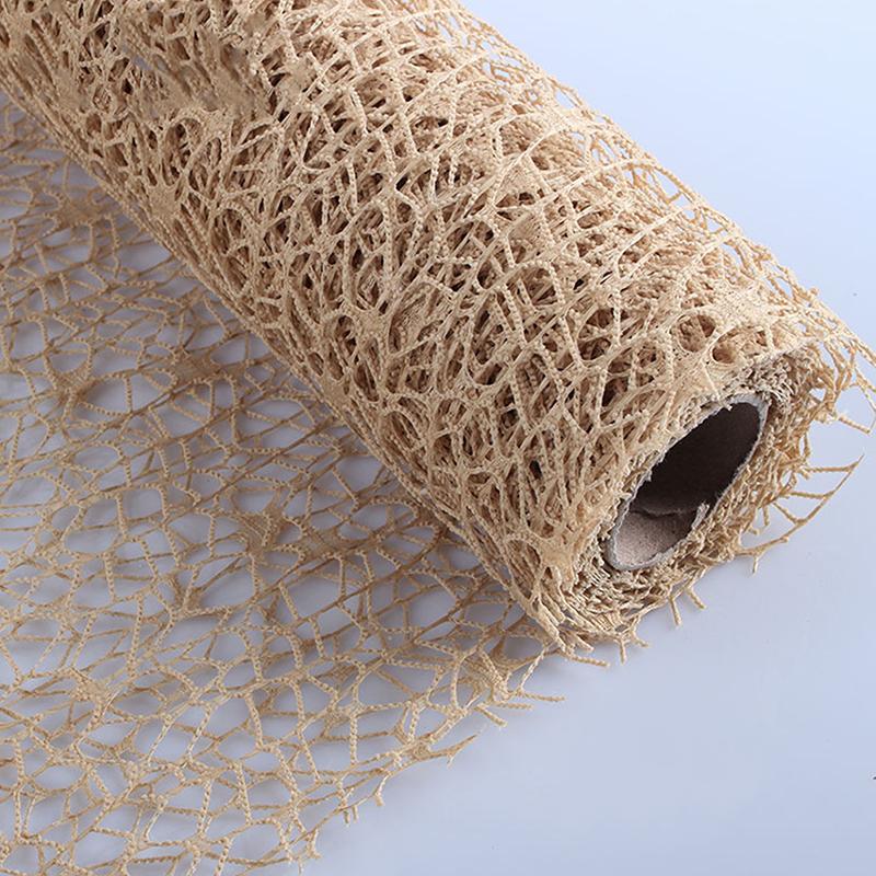 50Cm*4.5M Flower Wrapping Mesh Gauze Bouquet Wrapping Lace Jacquard Net Flower Pattern Mesh Florist Floral Wrapping Paper