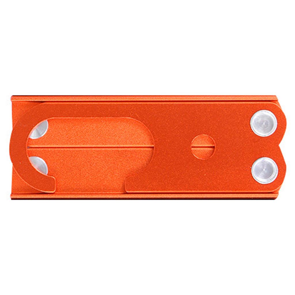 Travel Hanger Foldable Design Aluminium Alloy High Strength Light Weight Folding Clothes Hanger for Home Tirp Orange
