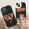 D-David-Singer B-Bowies Phone Case For iPhone 16 15 14 13 12 11 Pro Max Plus Leather Shockproof Cover